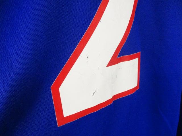 2001年 日本代表(H)選手用 #2上村 adidas ☆1668t