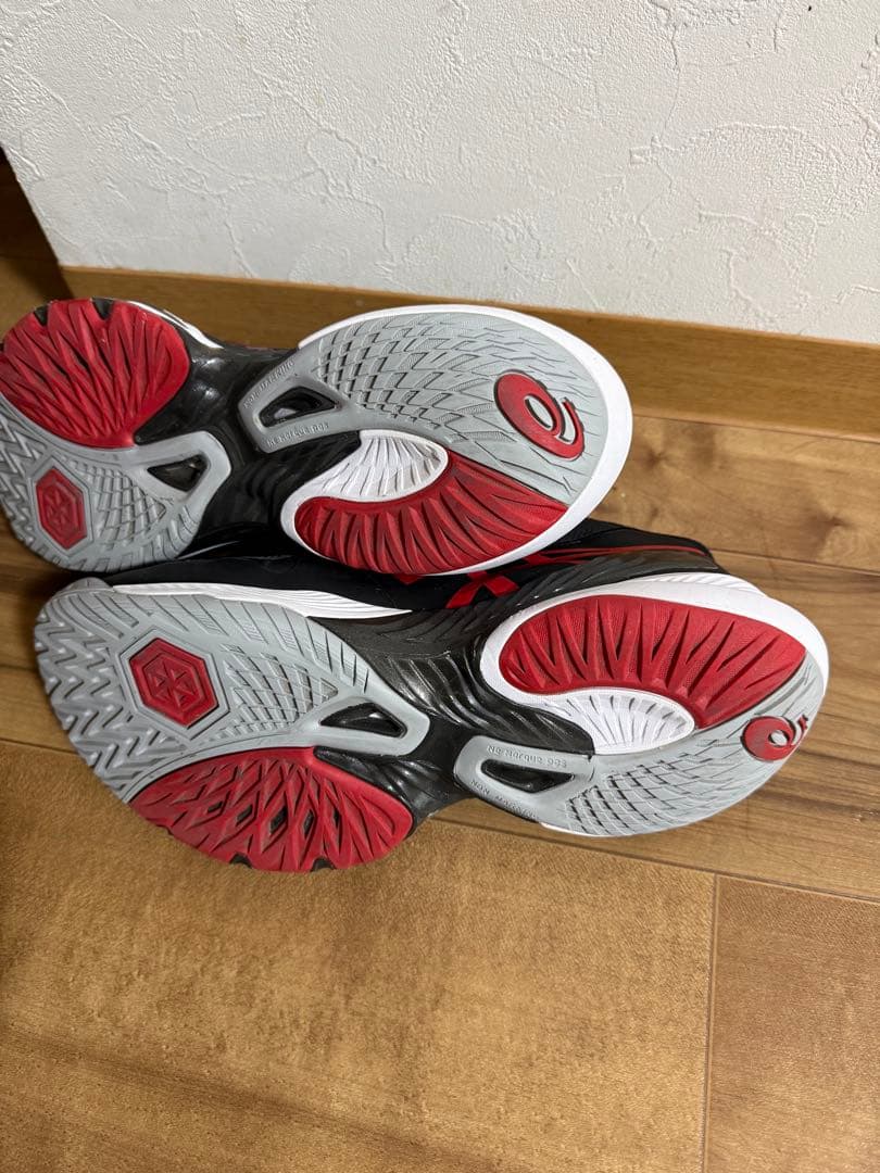 Ө*ө様 asics アシックス　メタライズ　27.5cm バレーボールシューズ