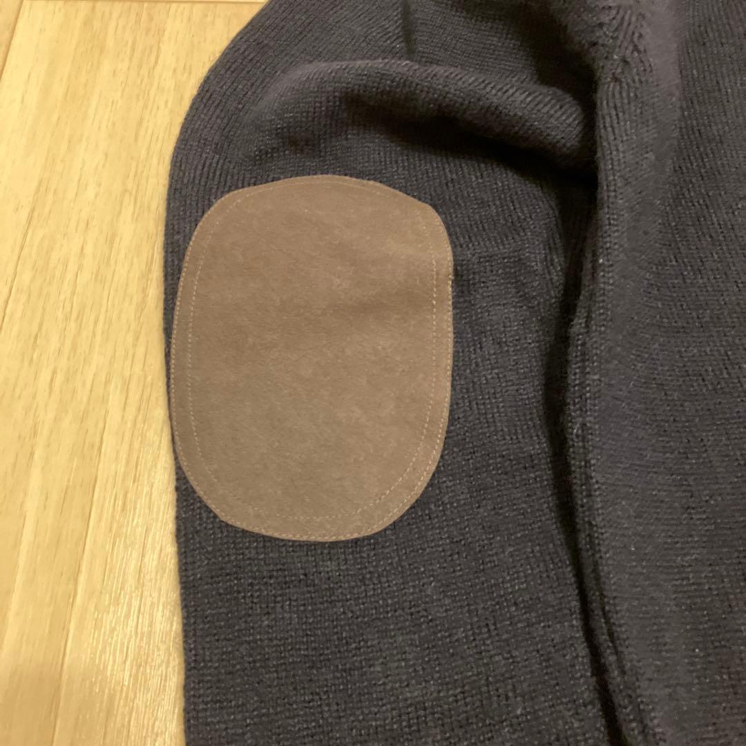 clubhaus Elbow Patched Sweate サイズM ネイビー