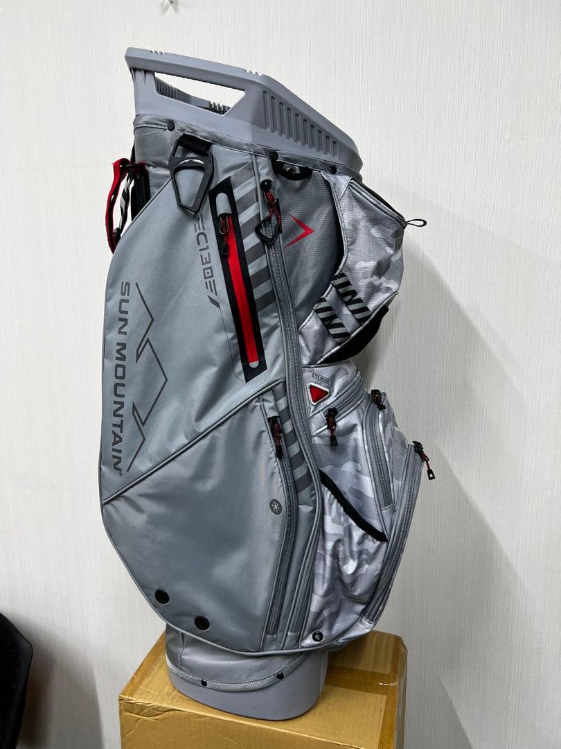[未使用]SUN MOUNTAIN C-130 グレー迷彩　キャディバッグ