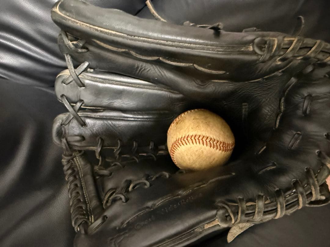 ミズノプロ　外野手用野球グローブ