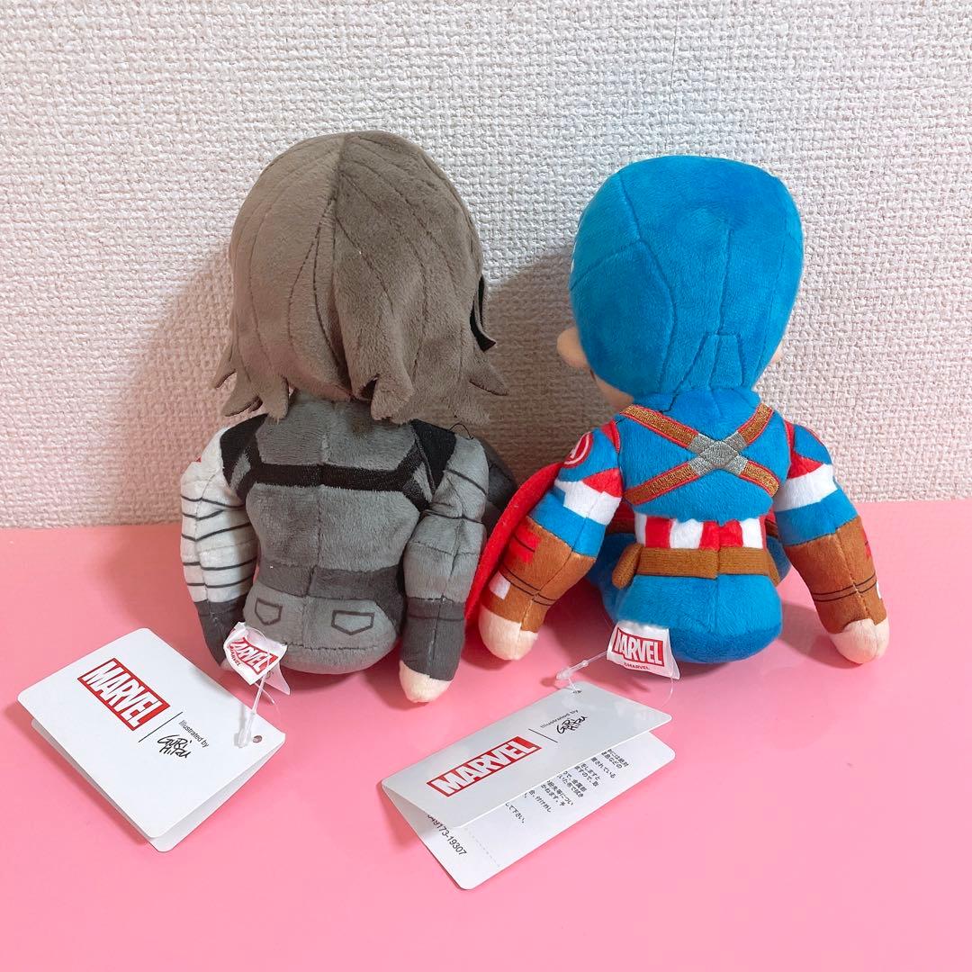 ウィンターソルジャー キャプテンアメリカ グリヒル ぬいぐるみ タグ付き レア