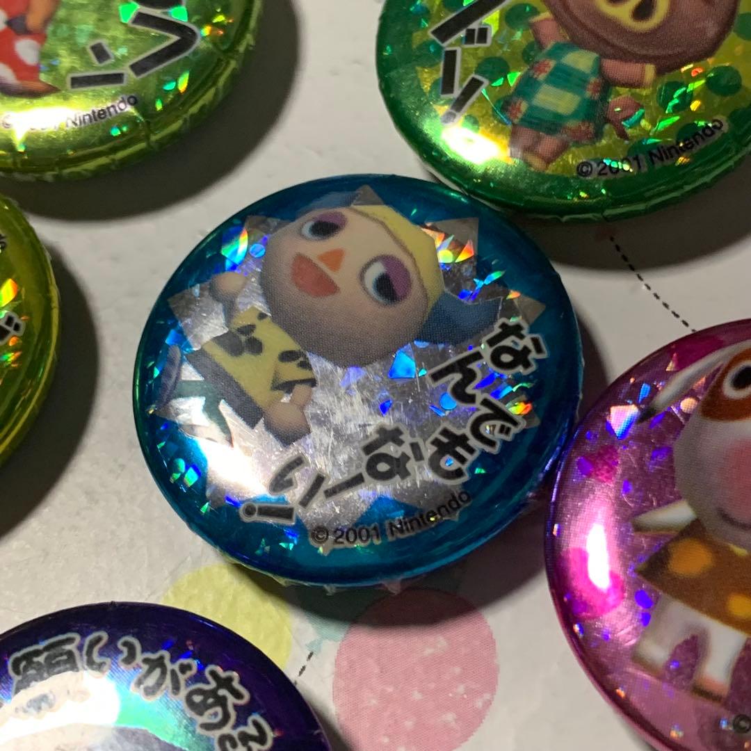 キラキラ缶マグネット どうぶつの森 6個セット C