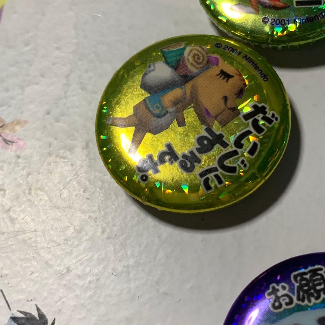 キラキラ缶マグネット どうぶつの森 6個セット C