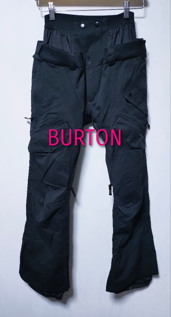 【BURTON バートン】スノーボードウェアパンツ レディース ブラック 防水