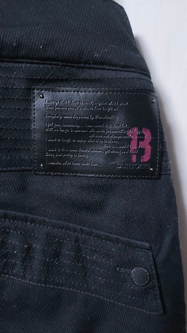 【BURTON バートン】スノーボードウェアパンツ レディース ブラック 防水