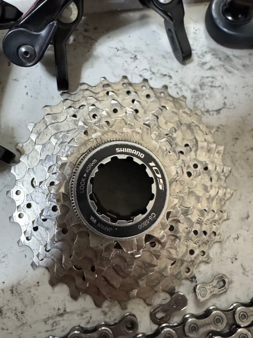 パーツ Shimano ULTEGRA 105 mix