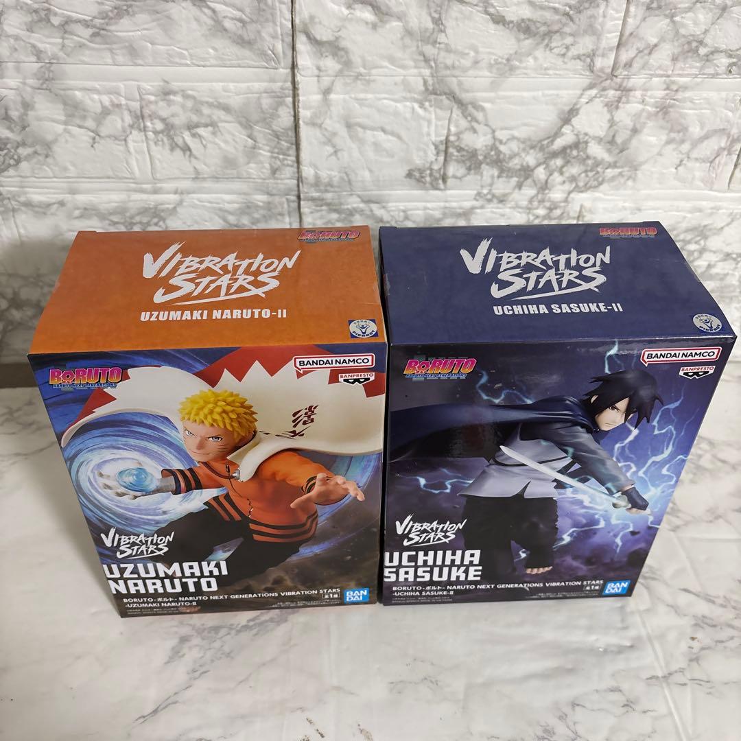 NARUTO ナルト　疾風伝　うずまきナルト　ボルト　うちはサスケ　フィギュア