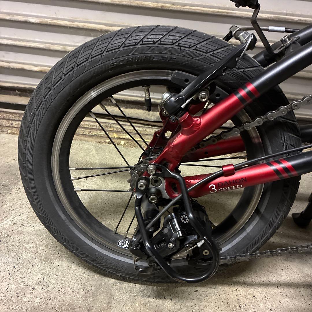 ダホン　K3 14インチ　折りたたみ自転車　カスタム車両