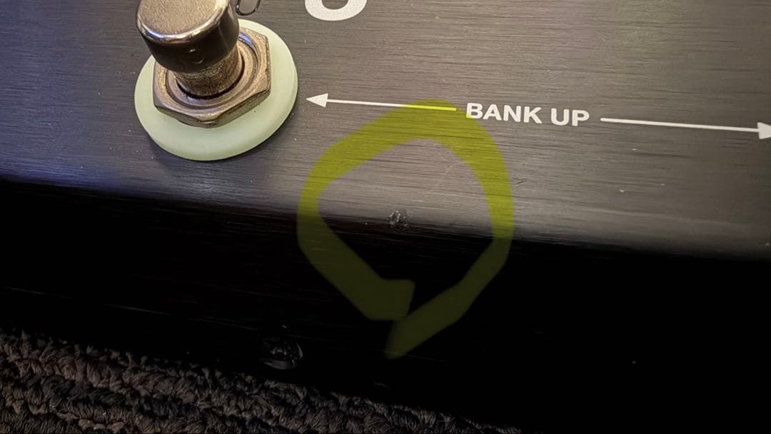 BOSS MS-3 マルチエフェクター バンク切替スイッチ増設済