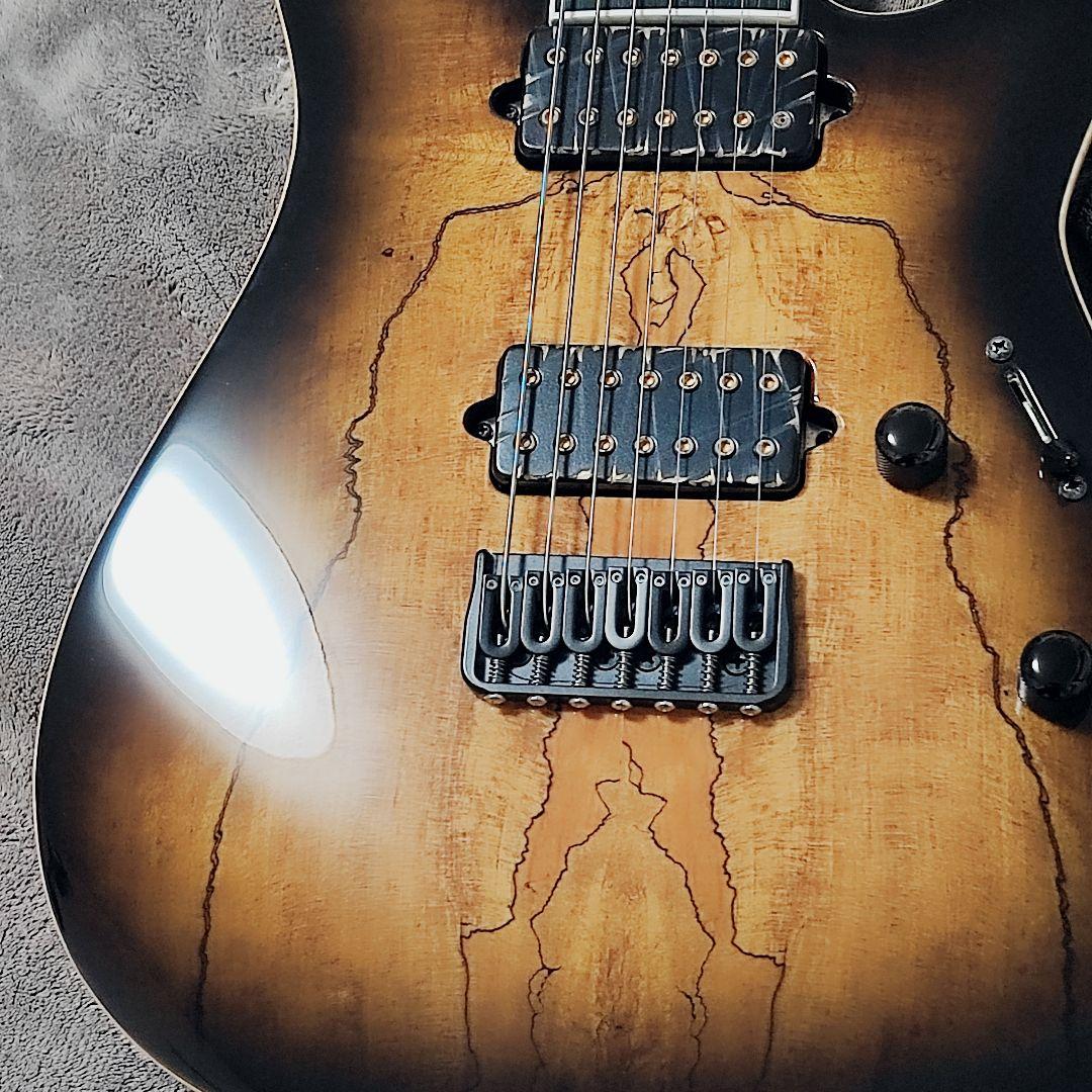 ESP E-II M-seven 7弦　エレキギター　スポルテッドメイプル