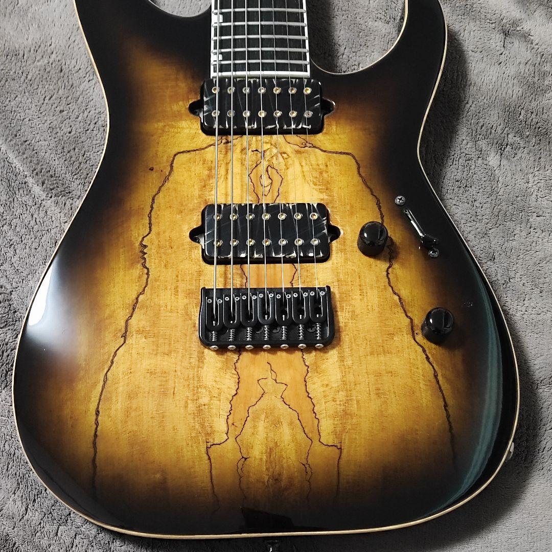 ESP E-II M-seven 7弦　エレキギター　スポルテッドメイプル
