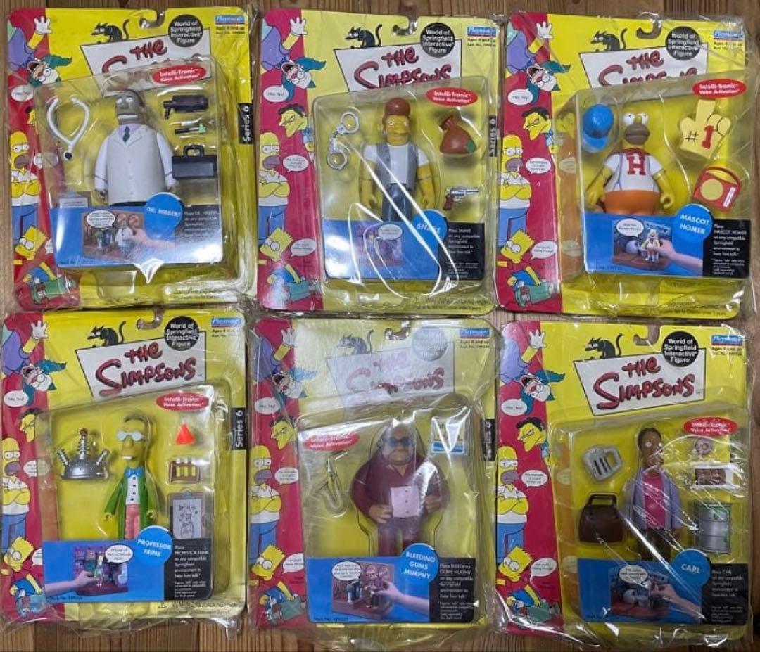 コンプシリーズ⑥The Simpsons フィギュアセット 6体