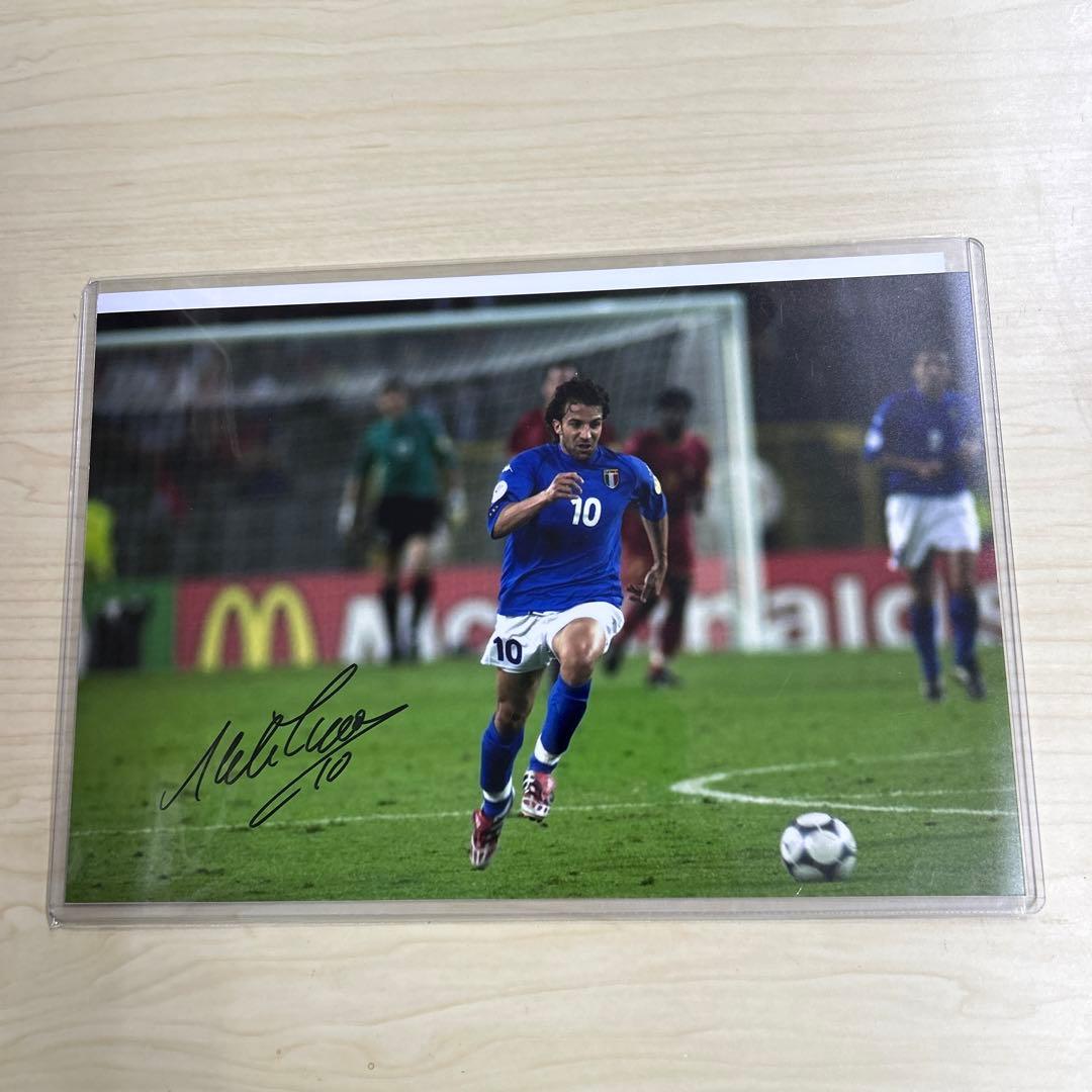 アレサンドロ　デル　ピエロ　イタリア代表　直筆サイン入りフォト
