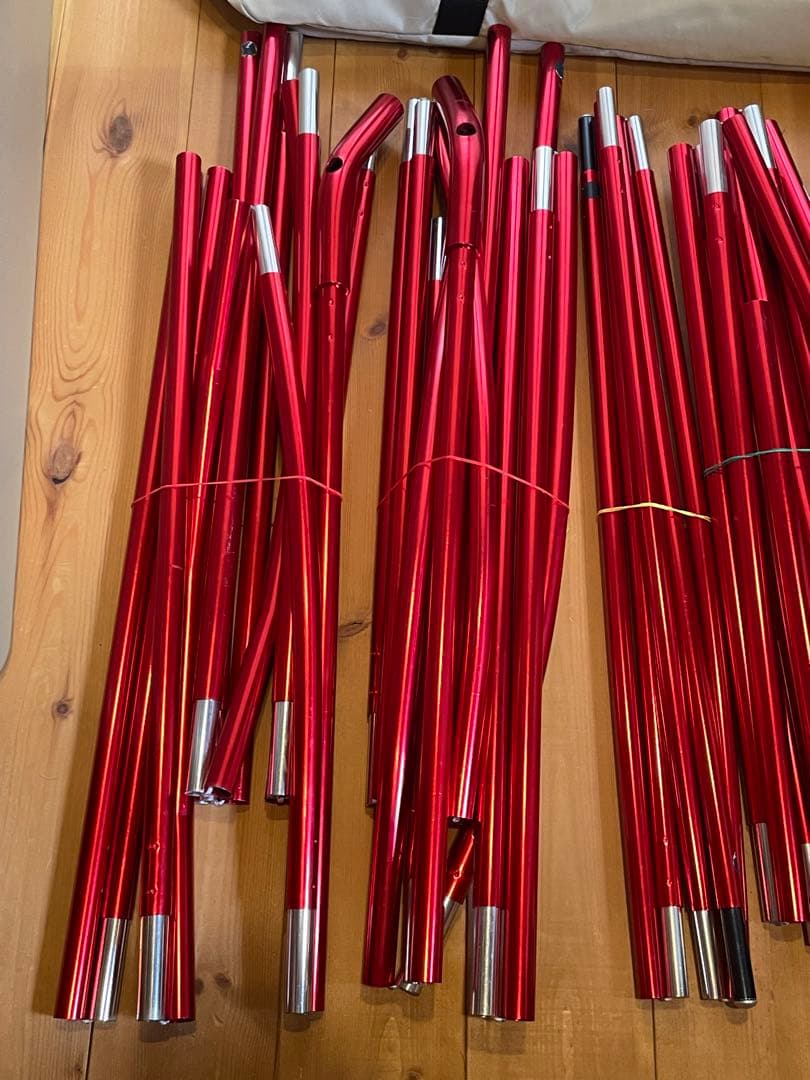 スノーピーク　ランドロックアイボリーレッドフレーム2019雪峰祭限定