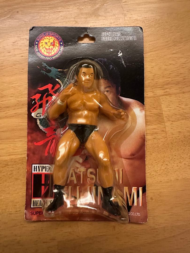 新日本プロレス パワーウォーリアー 坂口征二　藤波辰爾　フィギュアセット