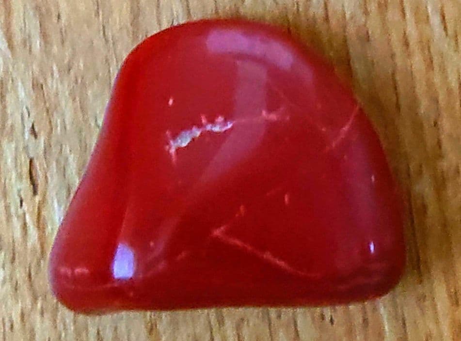 ベンガラ石 Tumbled Carnelian Chrysalis Stone