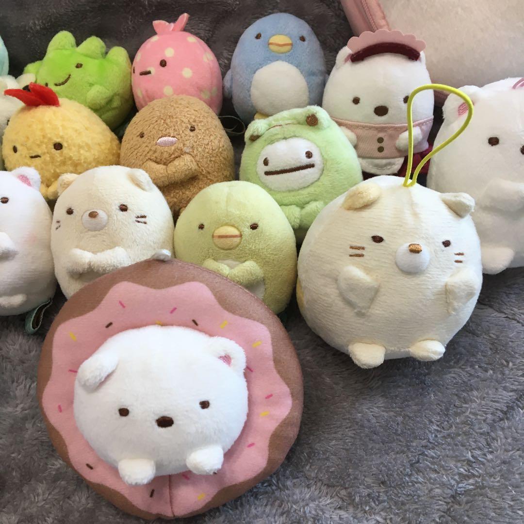 すみっコぐらし　てのりぬいぐるみ　まとめ売り　19点セット