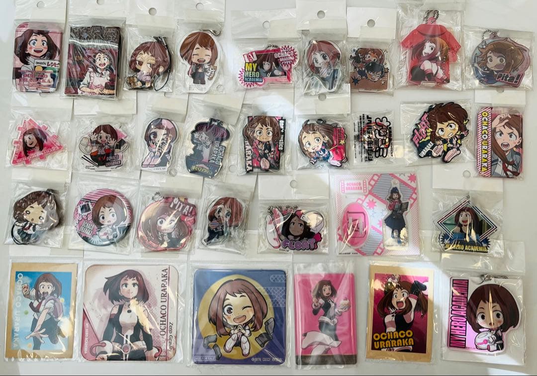 ヒロアカグッズ　大量まとめ　女性キャラメイン