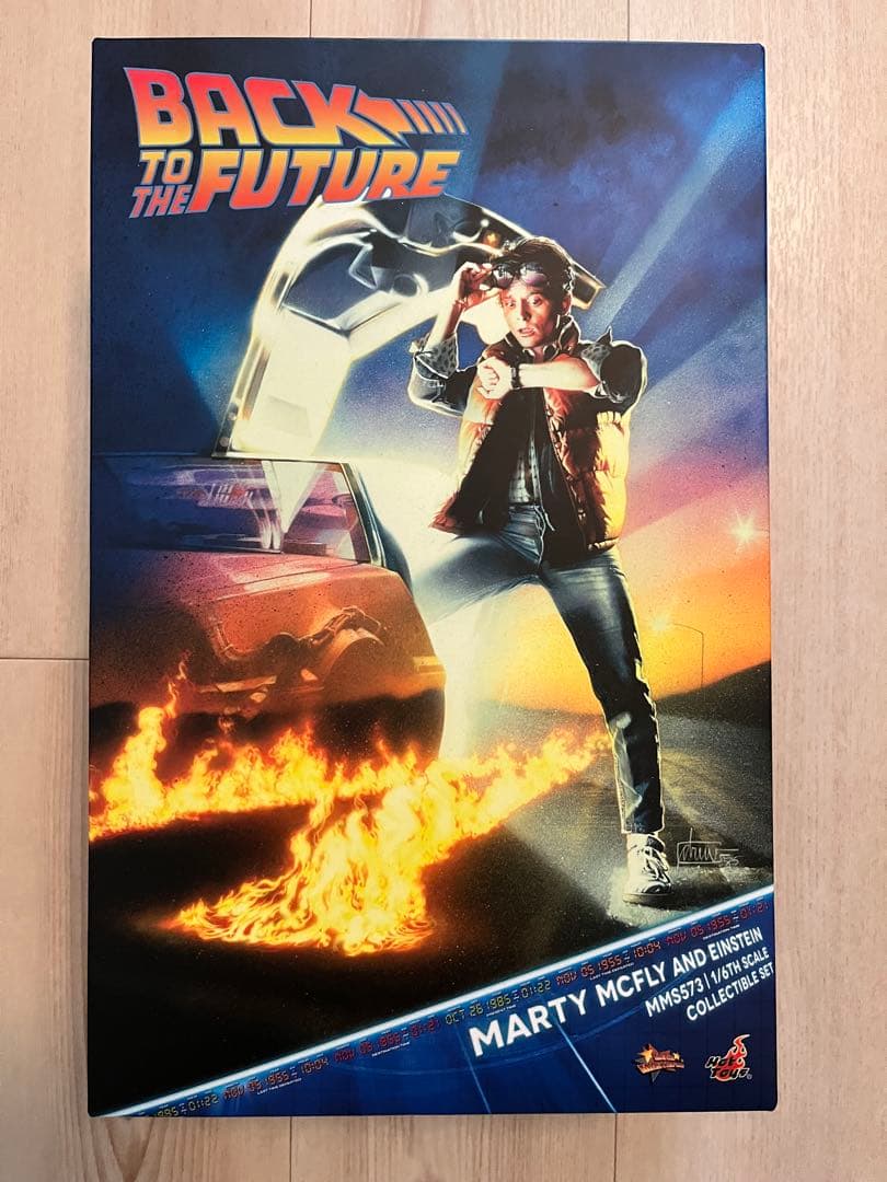 ホットトイズ バックトゥザ・フューチャー マーティ & アインシュタイン