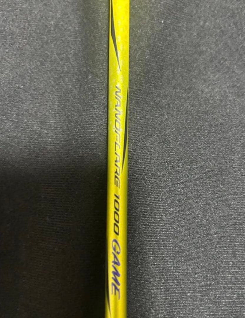 YONEX ナノフレア 1000 GAME バドミントンラケット　修理済