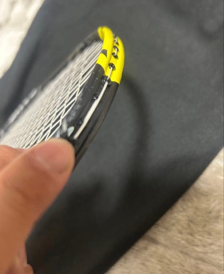 YONEX ナノフレア 1000 GAME バドミントンラケット　修理済