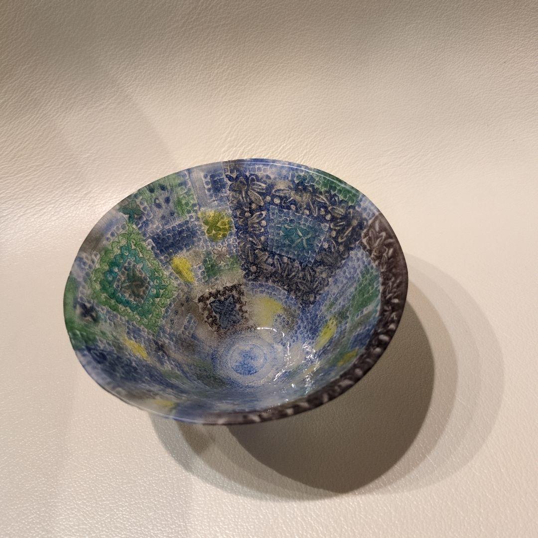 大室桃生 さんのガラス器