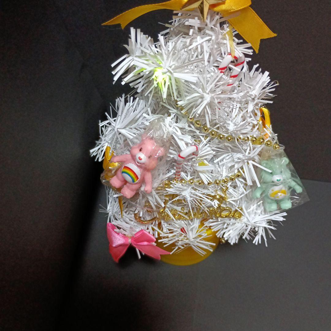 レトロ CareBears ケアベア クリスマスツリー マスコットフィギュア付き