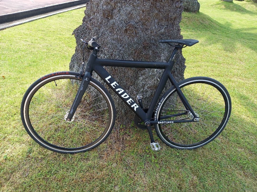 LEADER BIKES　リーダー　725　シングル　ピスト　ブラック　Mサイズ