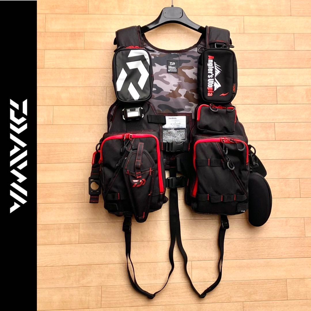 美品 ダイワ フローティングベスト ライフジャケット フロートゲームベスト