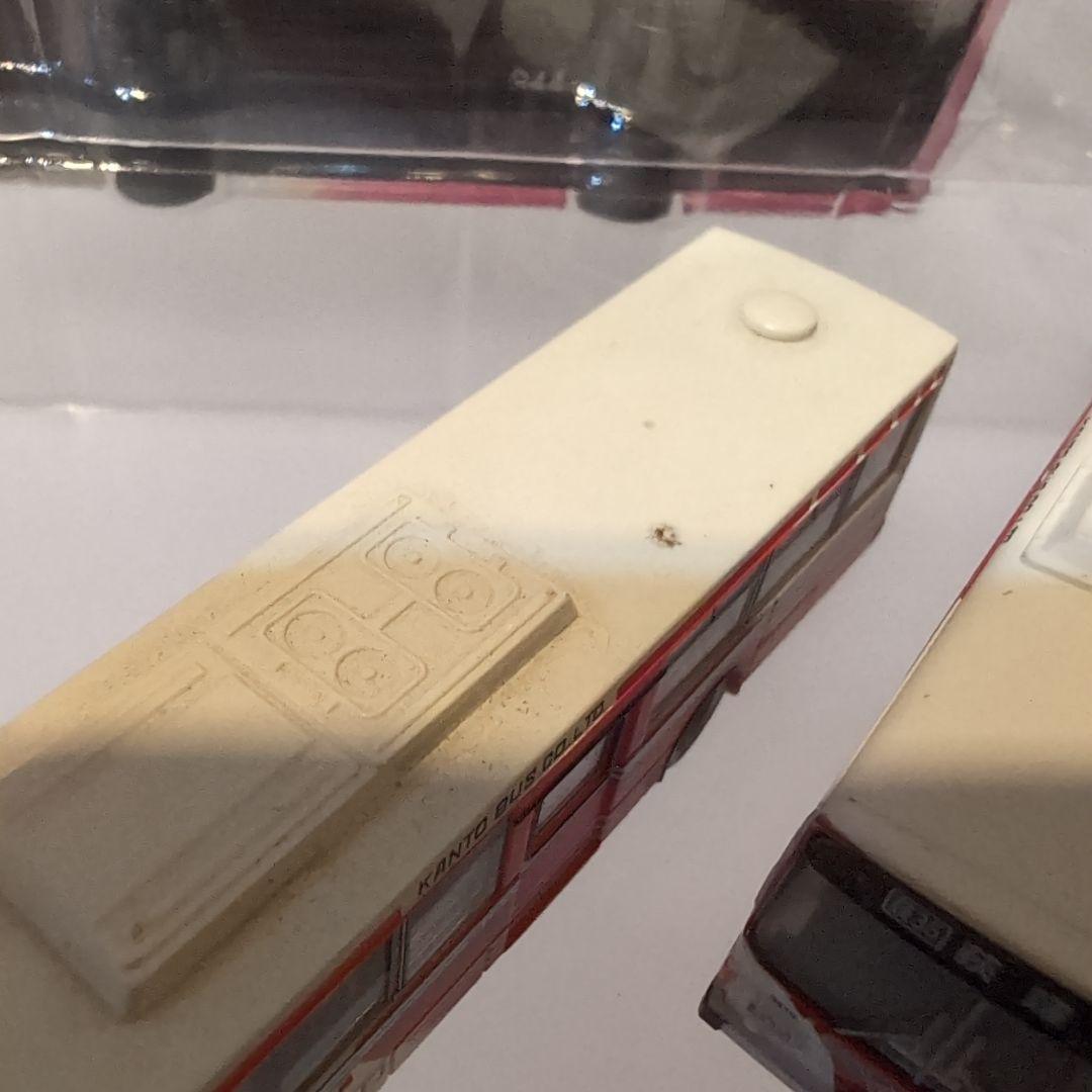 関東バスバスコレクションとトミカ関東バス計10台、新品5、開封済み5