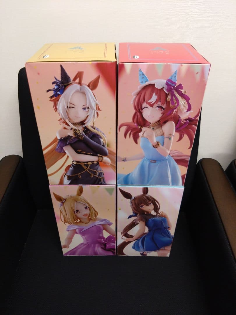 ラウンドワン限定 ウマ娘 プリティーダービー ４種