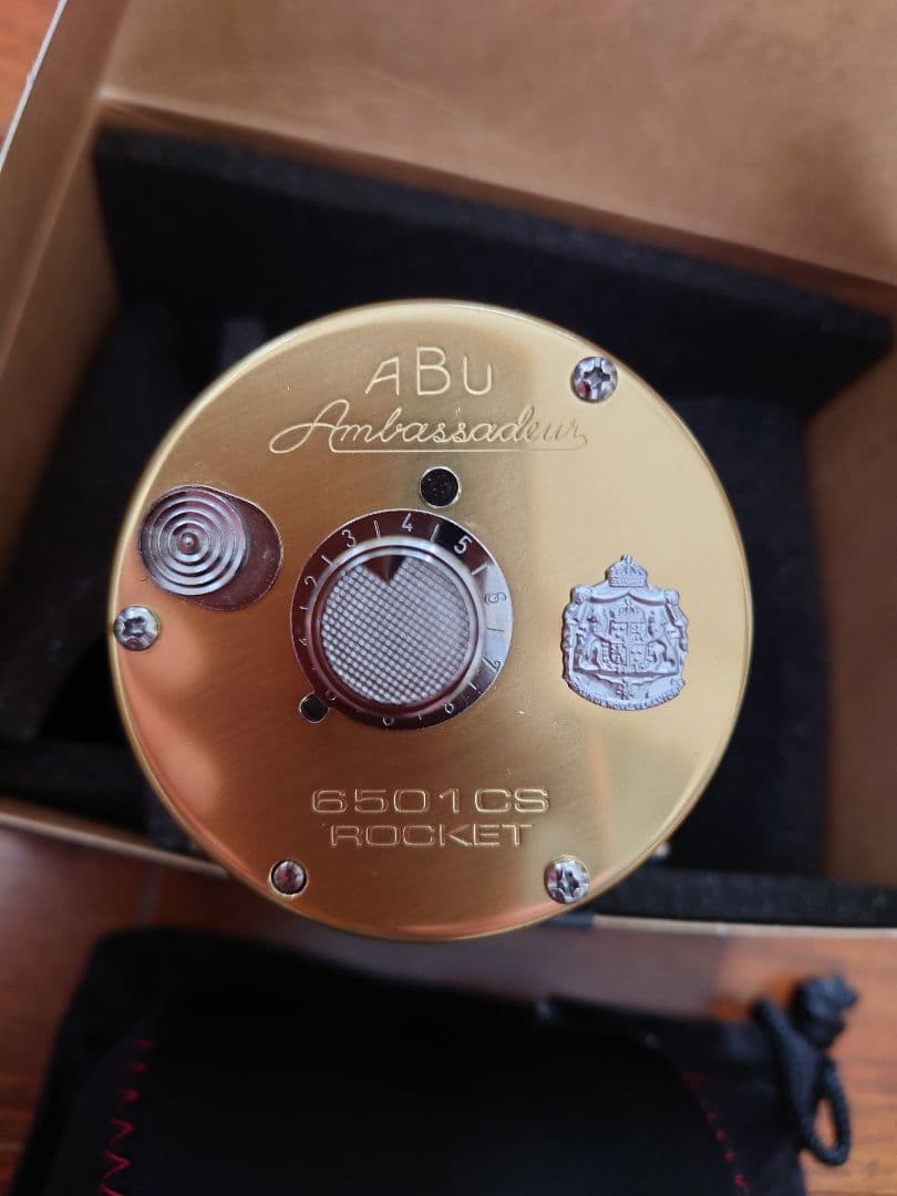 Ambassadeur新品未使用品 ベイトリール 6501CS ROCKET P