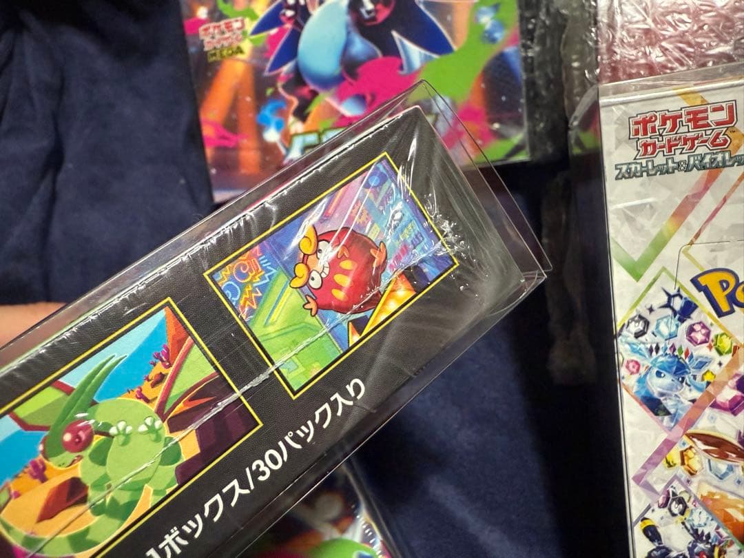 ポケモンカードBOX未開封シュリンク付き