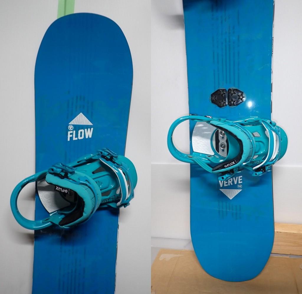 FLOW VERVE152cm+FLUX RK30 M 中古セット