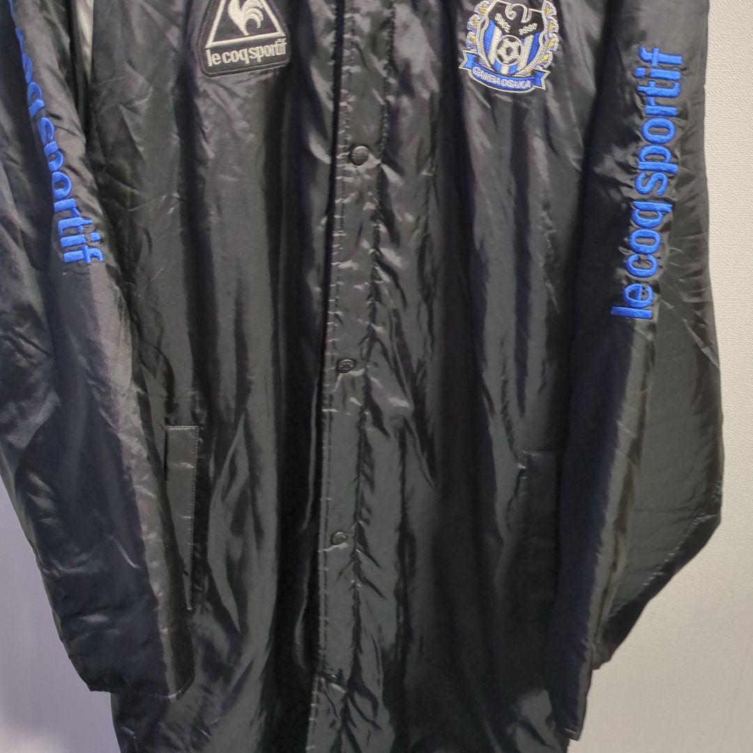 ルコック　ガンバ大阪　初期　ベンチコート　裏地フリース　刺繍ロゴ　デサント　XL
