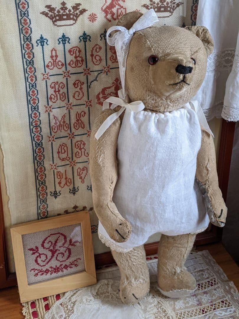 【n】アンティークベア　アンティークテディベア　ハーマン