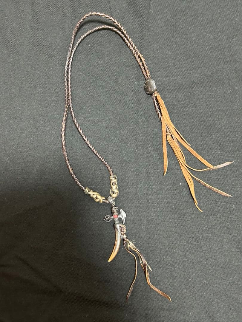 ☆初期☆本物 廃盤モデル 長渕 剛さん 14th スカル チョーカー ネックレス