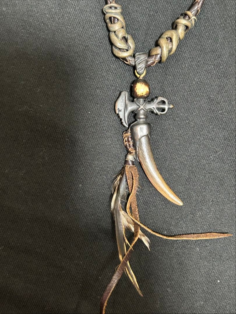 ☆初期☆本物 廃盤モデル 長渕 剛さん 14th スカル チョーカー ネックレス