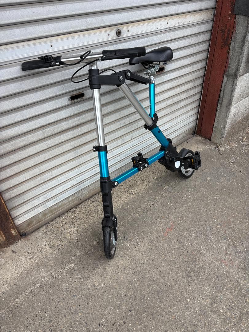 【超軽量折りたたみ】A-Bike アルミ製ミニベロ 自転車 8インチホイール