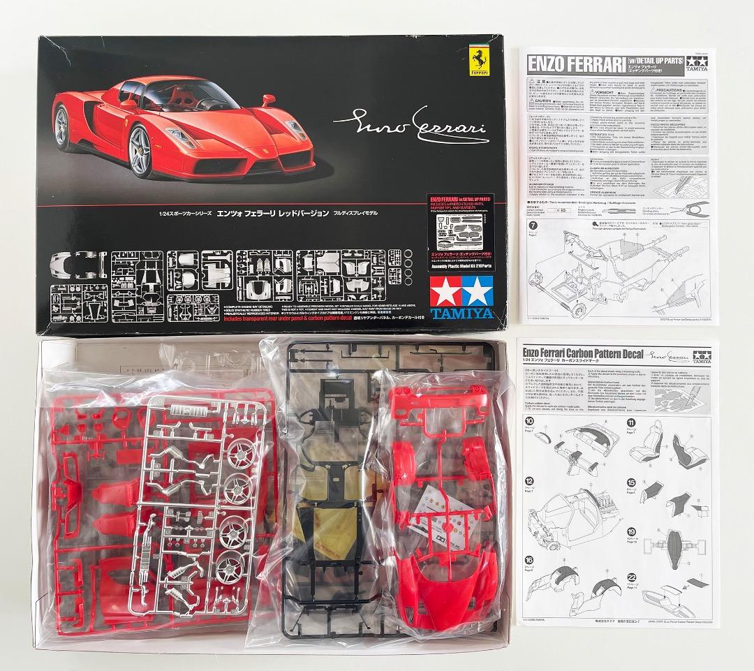 TAMIYA 1/24 エンツォフェラーリ レッドバージョン