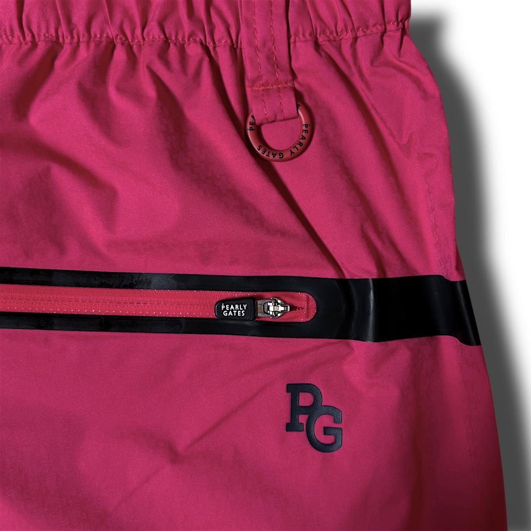 定価27,500円 4 パーリーゲイツ 防水 ビッグロゴレインパンツ 090