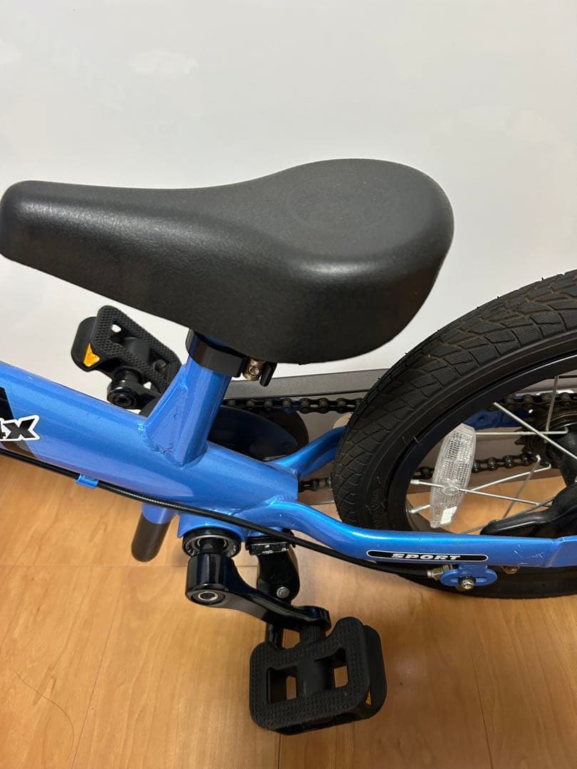 【直接取引】STRIDER 14X 子供用自転車 青　ストライダー