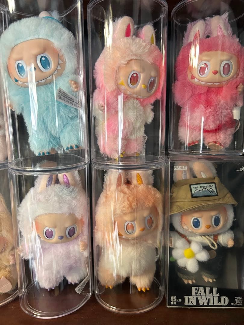 ラブブおまとめ売り　クリアケース付き