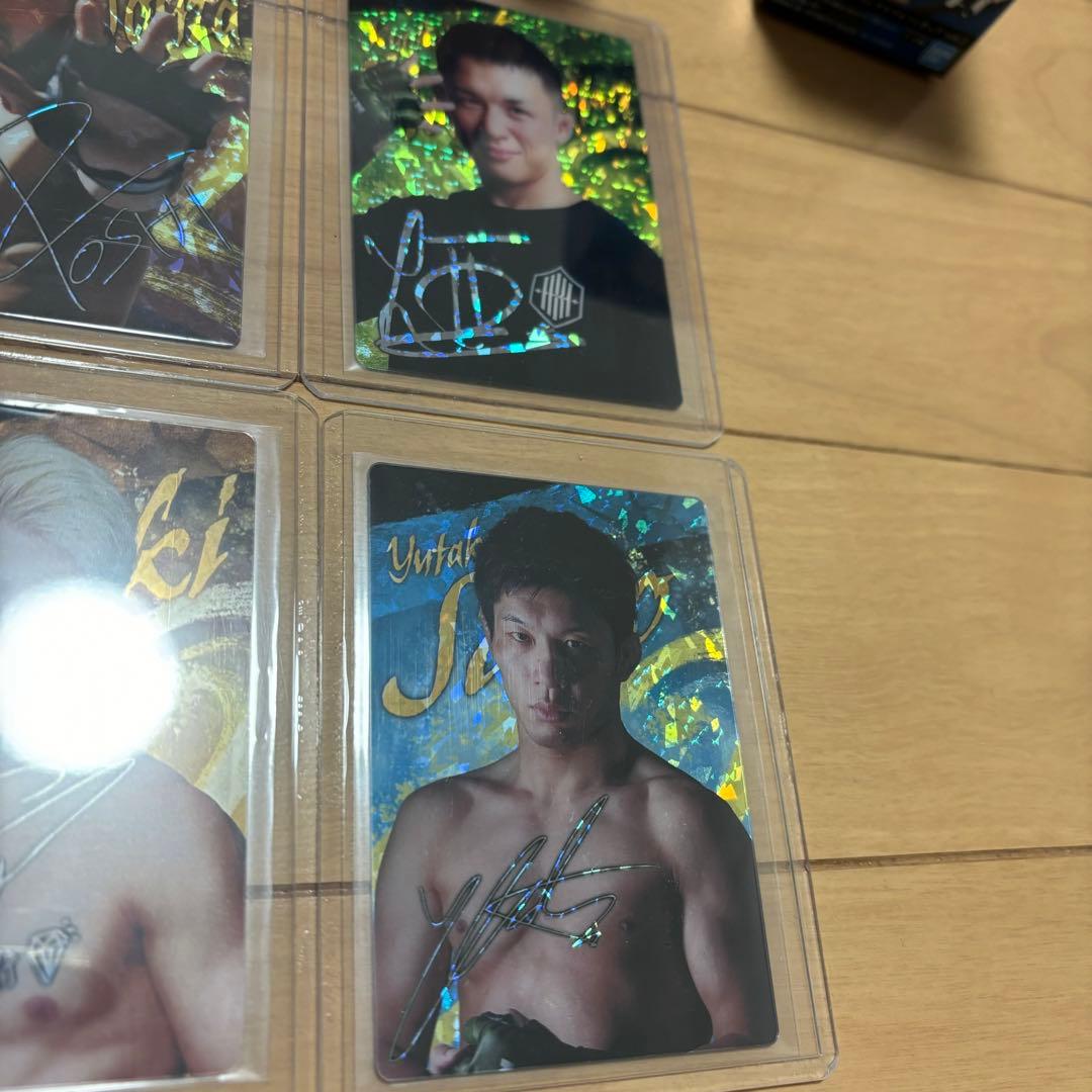 RIZIN ワールドコレクタブルフィギュア フルセット ウエハース サインカード