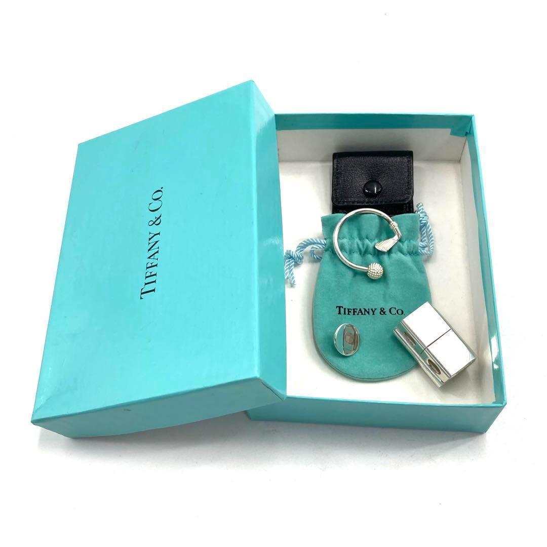 箱付 Tiffany&Co ティファニー ゴルフ用品 ティースタンド マーカー