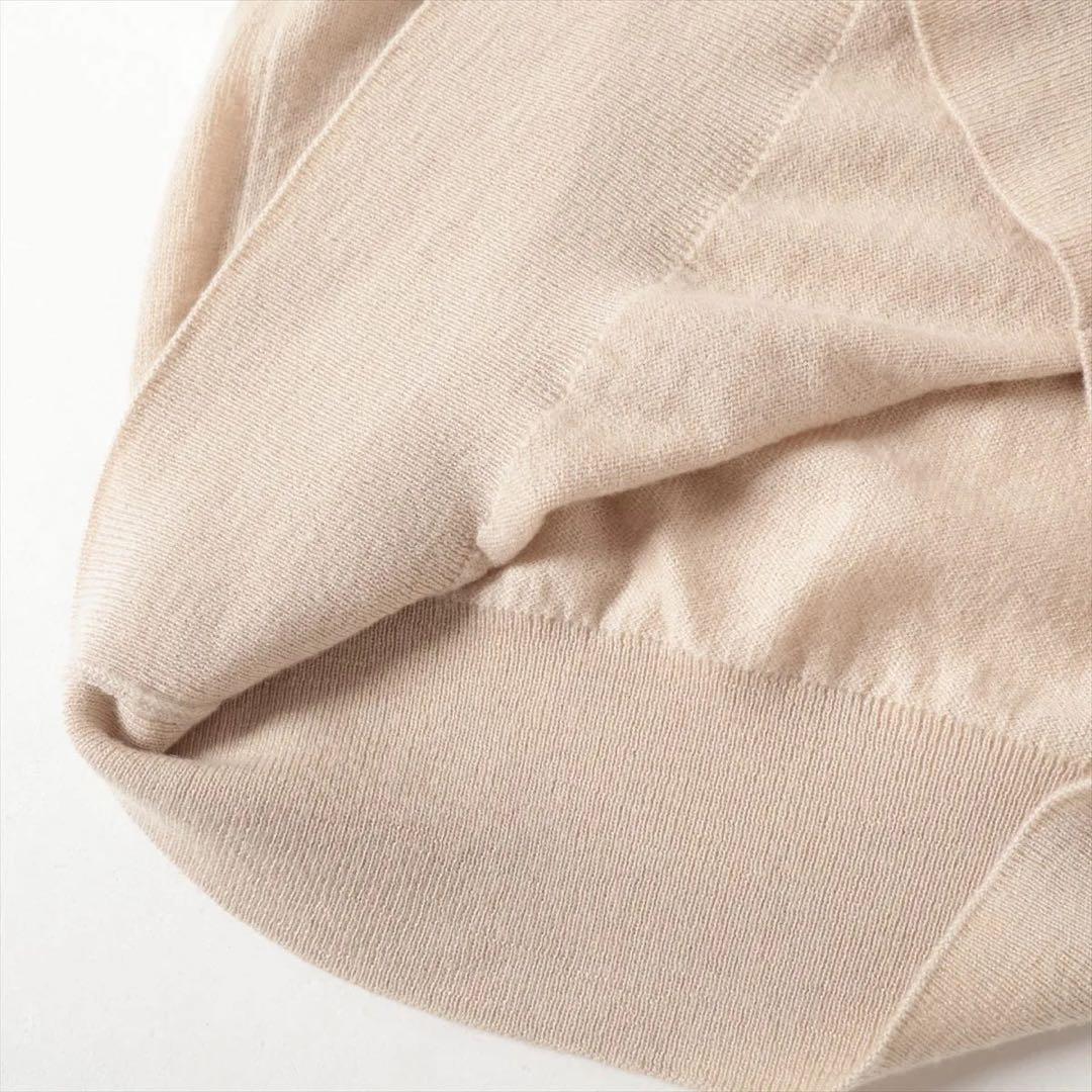 ロロピアーナ カシミヤ タートルネックニット 42 ベージュ FAC4672