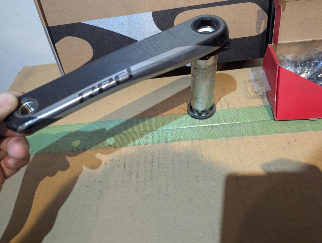 SRAM RED クランクセット　パワーメータ