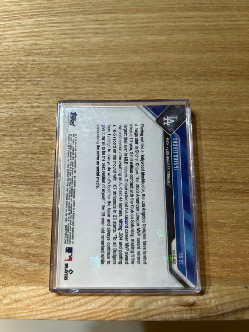 大谷翔平Funko フィギュア& toppsベースボールカード（ケース入）