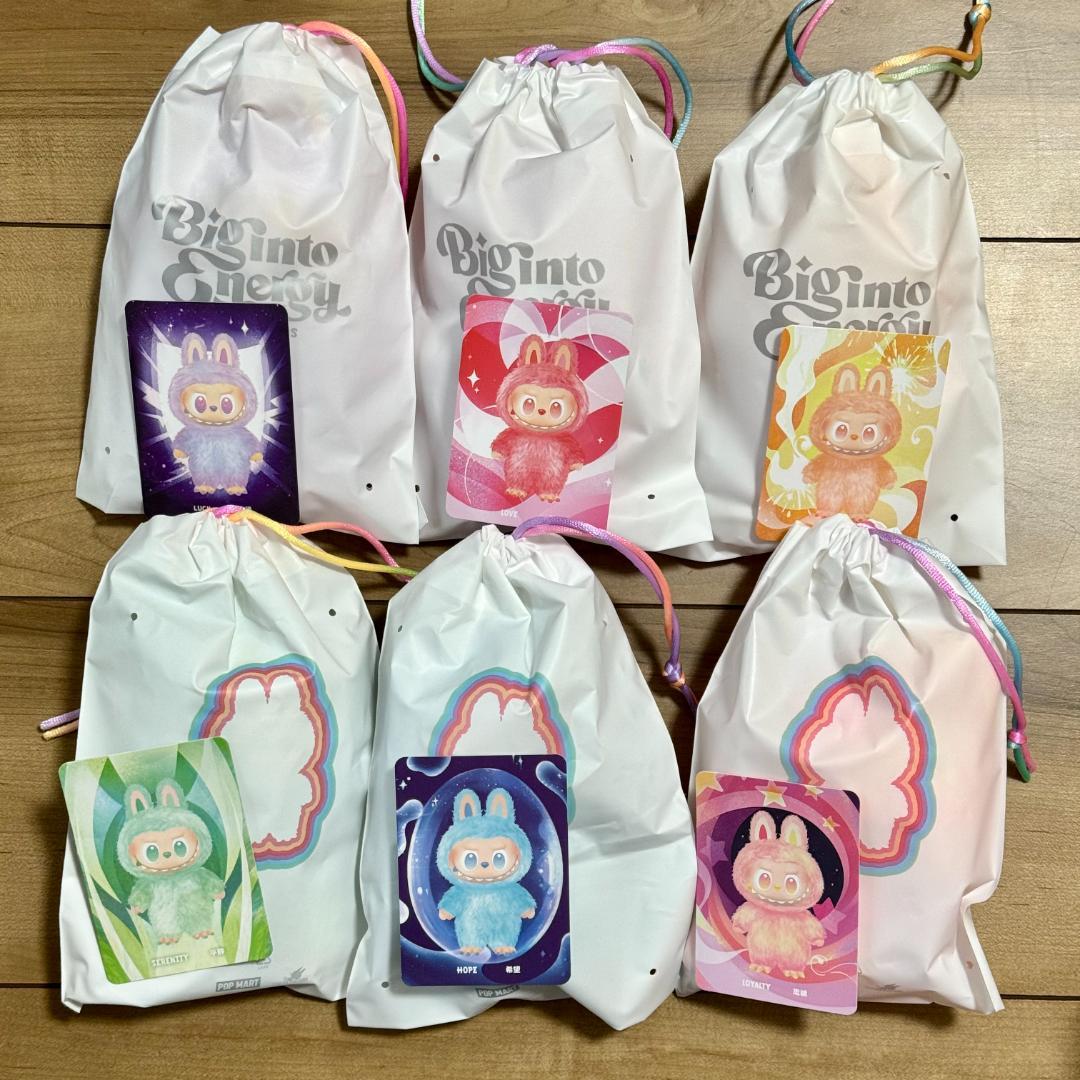 LABUBU 新品 THE MONSTERS コンプリート6点セット 保管袋付き